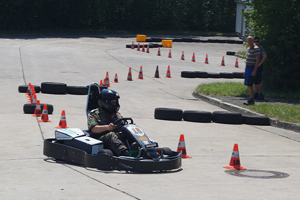 mobile Kartbahn